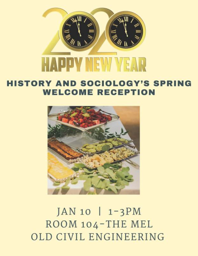 HSOC Spring 2020 Welcome Reception