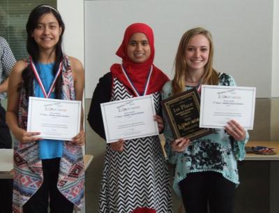 K-12 - InVenture Challenge State Finals - 1st Place Middle Award