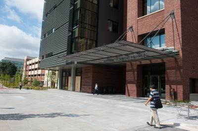Engineered Biosystems Building entrance