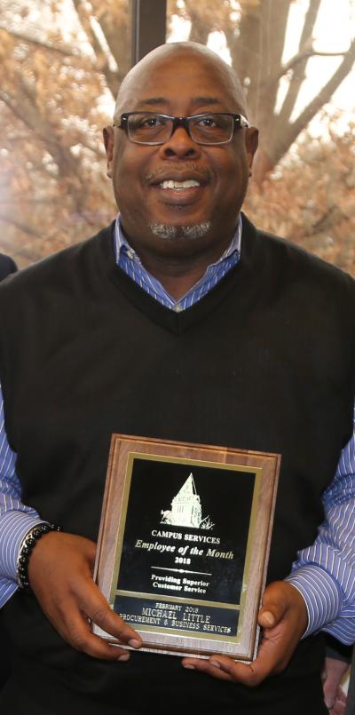Mike Little is Employee of the Month
