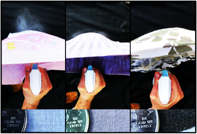 Testing fabric for suitability