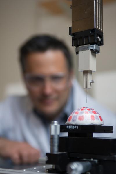 Acupuncture needle probe for mass spectrometry