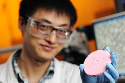 Capillary foam material