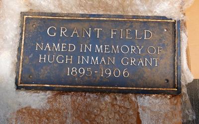 Grant Field Plaque