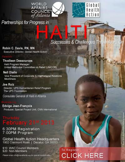 Haiti Event Flyer