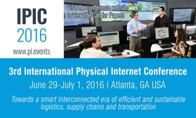 3rd International Physical Internet Conference (IPIC 2016)