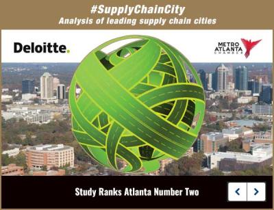 #SupplyChainCity Report Ranks Atlanta Number Two