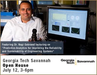GT Savannah Open House Featuring Dr. Nagi Gebraeel