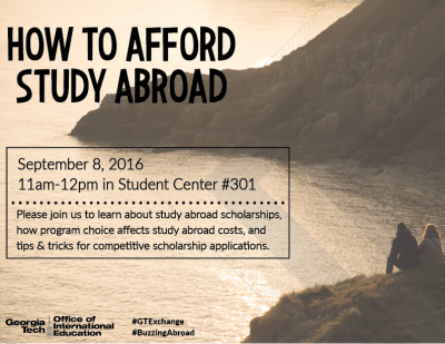 How to Afford Study Abroad
