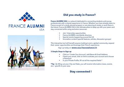 France Alumni USA