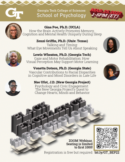 Spring 2022 Black Excellence in Psychology Symposium