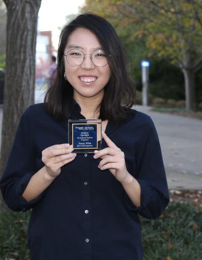 Jenny Kim, Campus Services Student Spotlight for Fall 2017
