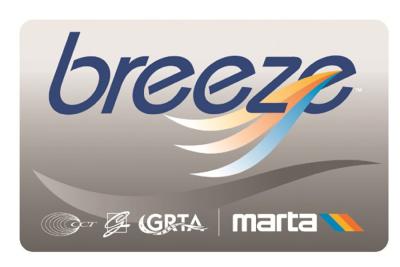 MARTA Silver Breeze Card