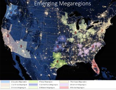 Emerging Megaregions