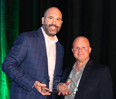 James Pete receives NACCU 2018 Distinguished Service Award