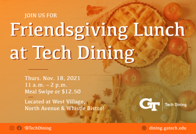 Friendsgiving with Tech Dining