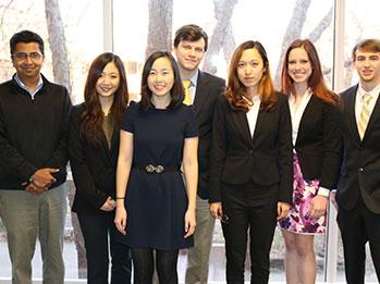 The Monsieur Senior Design team, which was one of the five ISyE finalists of the ISyE Senior Design competition.