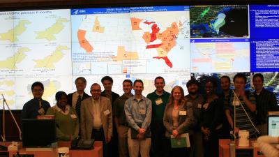 SNSP Fellows in CDC Situation Room