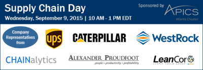 Supply Chain Day - September 9, 2015