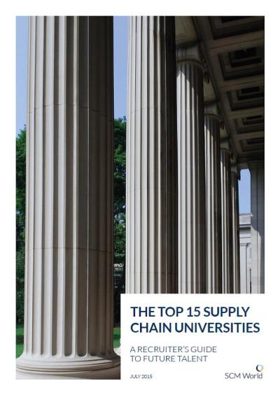 SCM World Ranking of Top Supply Chain Universities