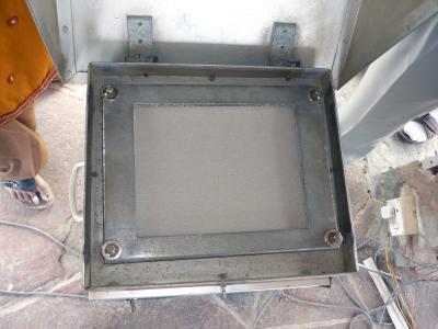 Filter from air sampling