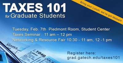 Taxes 101 for Graduate Students