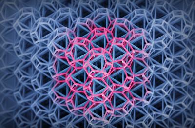 3D Tensegrity Lattices