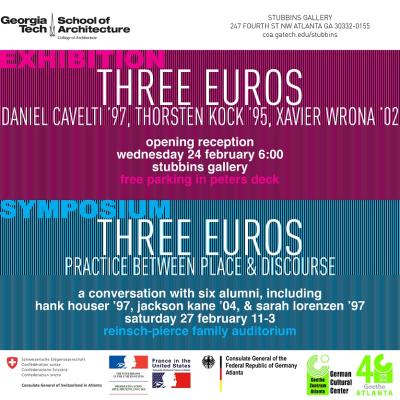 Three Euros: Daniel Cavelti, Thorsten Kock, Xavier Wrona