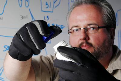 Brad Fain arthritis simulation gloves medicine bot