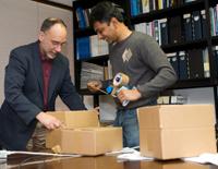 Great Package Race is underway. Professor Barthold