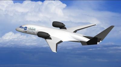 Rendering of proposed CESTOL aircraft.