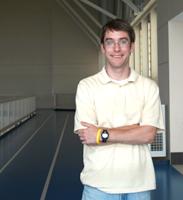 Healey at the CRC. A member of the Runnin' Wrek, H