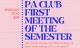 PA Club Meeting