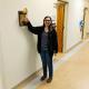 Emily Alicea-Muñoz: This is me being ridiculously happy to be done with radiation treatment. After the last dose of radiation, you get to ring a bell and the entire staff (doctors, nurses, techs) gather around and cheer.