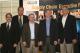 (L to R) Jack Allen, Cisco Systems; John Bauer, Starbucks Coffee Company; Dr. John Langley, SCL;  Eric Peters, FoodLink Online; John Welling, Wal-Mart Innovation.