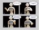 Humanoid robots say hi
