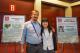 Rodney Weber and Sally Ng at the annual AAAR meeting in Portland, Oregon. Photo by Hongyu Guo.