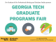 Georgia Tech Graduate and Professional School Fair