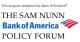 Sam Nunn Bank of America Policy Forum logo