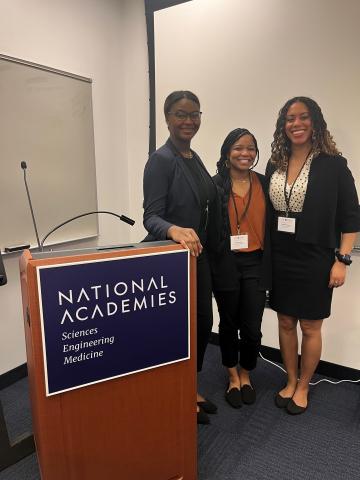 Takeria Blunt at the National Academy of Education