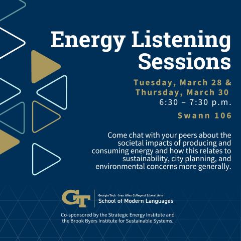 Energy Listening Sessions