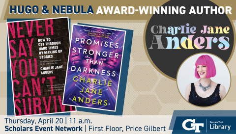Charlie Jane Anders April 20
