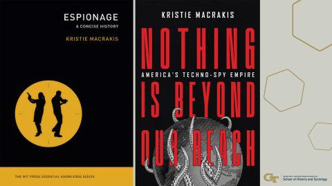 The covers of two books are shown