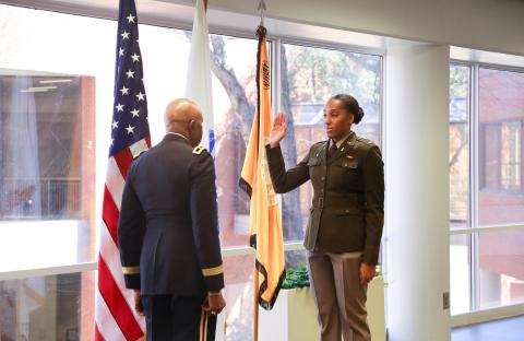 Jessica Rawls, Promoted to First Lieutenant