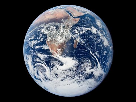 Photo of Earth courtesy NASA 