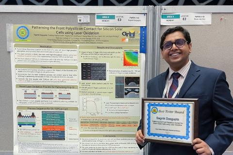 Best Poster Sagnik Dasgupta