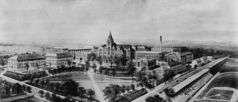 Old photo of Campus