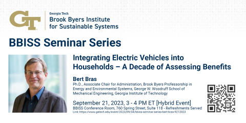 BBISS Seminar Series Event Banner for Bert Bras 09/21/2023
