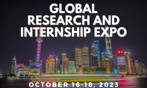 Global Research and Internship Expo Oct. 16-18, 2023