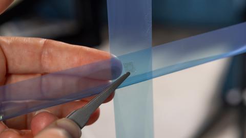 Testing Electronic Circuitry on a Nanophotonic Structure 